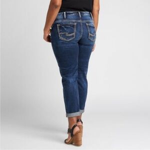 Silver Jeans Boyfriend Mid Rise NWT